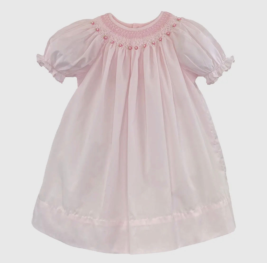 Petit Ami Bishop Smocked Dress
