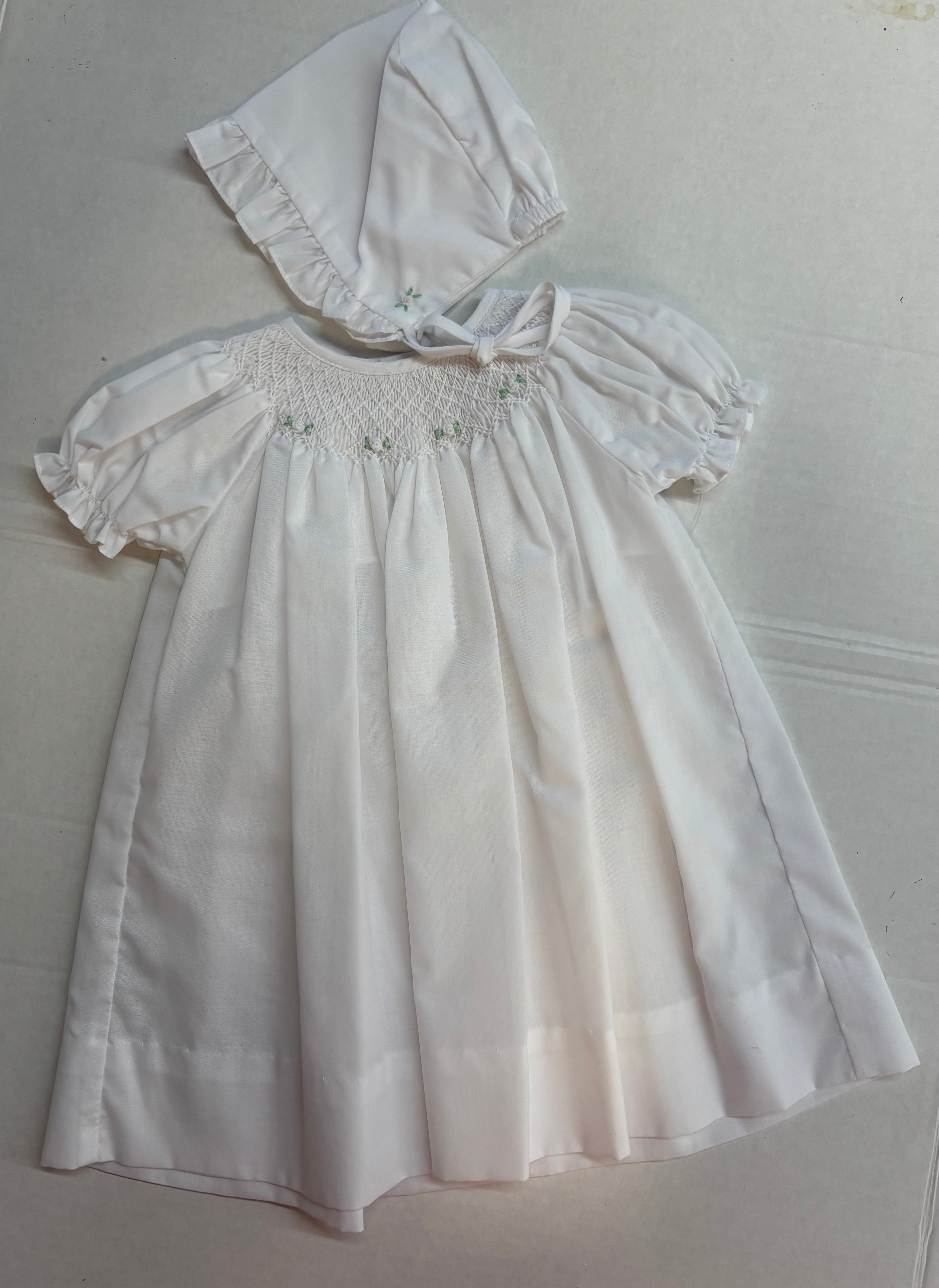 Petit Ami Bishop Smocked Dress