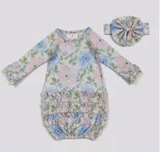 Cotton Candy Poppy Gown