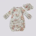 Rosebud Ruffle Baby Gown